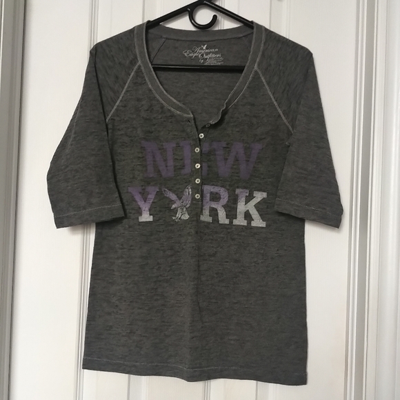 Graphic Baseball Tee - Picture 1 of 3